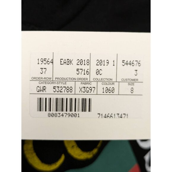 Gucci Kids Alessandro Michele Interlocking G Logo Hoodie Black Size8 - Picture 11 of 12